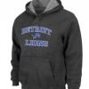 Alluring Gorgeous Detroit Lions Heart & Soul Pullover Hoodie Dark Grey