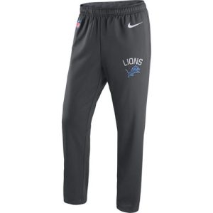 Alluring Modern Men's Detroit Lions Anthracite Circuit Sideline Performance Pants