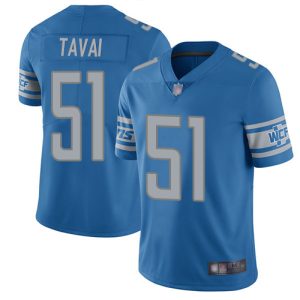 Attractive Luxurious Comfortable Trendy Lions #51 Jahlani Tavai Blue Team Color Men's Stitched NFL Vapor Untouchable Limited Jersey