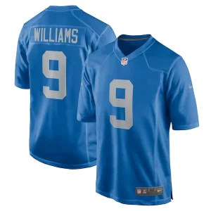 Attractive Sleek Gorgeous Jameson Williams Detroit Lions Nike Alternate Player Game Jersey - Blue