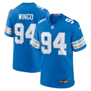 Attractive Stunning Authentic Sleek Mekhi Wingo Detroit Lions Nike Team Game Jersey - Blue