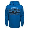 Authentic Alluring Impressive Detroit Lions Long Pass Pullover Hoodie Light Blue