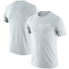 Authentic Stylish Trendy Comfortable Detroit Lions NFL 100 2019 Sideline Platinum Performance T-Shirt White