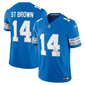Chic Exclusive Amon-Ra St. Brown Detroit Lions Nike Vapor F.U.S.E. Limited Jersey - Blue