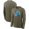Chic Exquisite Marvelous Fantastic Detroit Lions 2022 Salute To Service Long Sleeve T-Shirt - Olive