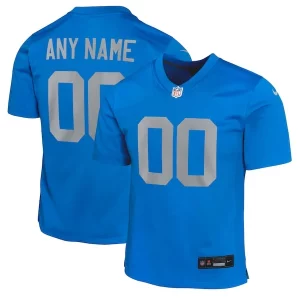 Chic Eye - catching Detroit Lions Nike Youth Alternate Custom Game Jersey - Blue