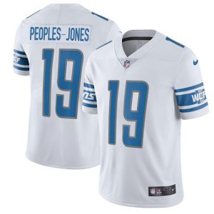 Chic Eye - catching Fabulous Lions #19 Donovan Peoples-Jones White Youth Stitched NFL Vapor Untouchable Limited Jersey