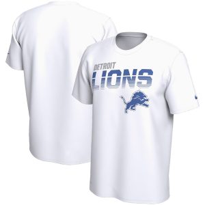 Classic Fabulous Gorgeous Graceful Detroit Lions Sideline Line of Scrimmage Legend Performance T-Shirt White