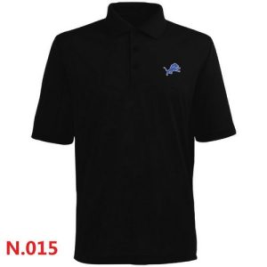 Classic Smart Comfortable Detroit Lions 2014 Players Performance Polo Black
