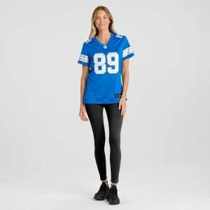Comfortable Graceful Brock Wright Detroit Lions Nike Women's Team Game Jersey - Blue