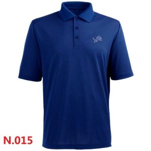 Cool Comfortable Fabulous Smart Detroit Lions 2014 Players Performance Polo Blue