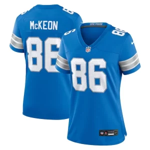 Cool Exquisite Sean McKeon Detroit Lions Nike Women's Game Jersey - Blue