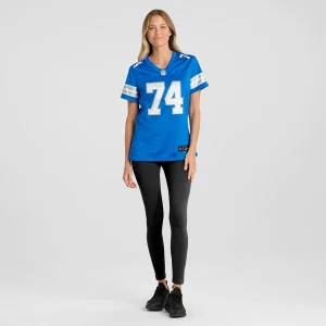 Cool Stylish Luxurious Kayode Awosika Detroit Lions Nike Women's Team Game Jersey - Blue