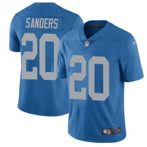 Cool Superb Chic Graceful Lions #20 Barry Sanders Blue Throwback Youth Stitched NFL Vapor Untouchable Limited Jersey