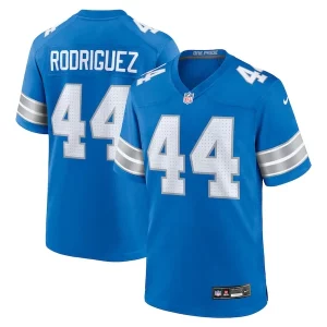 Dashing Modern Malcolm Rodriguez Detroit Lions Nike Game Jersey - Blue