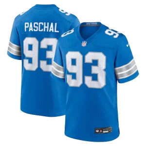 Dashing Unique Graceful Josh Paschal Detroit Lions Nike Team Game Jersey - Blue