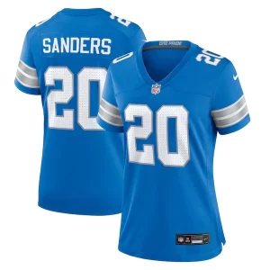 Elegant Chic Barry Sanders Detroit Lions Nike Women's Retired Player Game Jersey - Blue