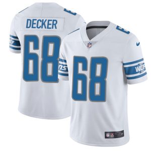 Exclusive Authentic Unique High Quality Lions #68 Taylor Decker White Men's Stitched NFL Vapor Untouchable Limited Jersey