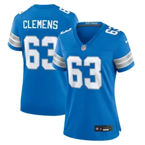 Eye - catching Exclusive Authentic Duke Clemens Detroit Lions Nike Women's Game Jersey - Blue