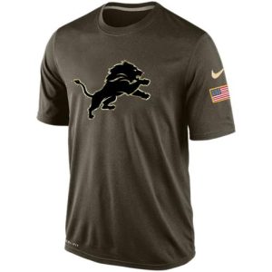Eye - catching Gorgeous Men's Detroit Lions Salute To Service Dri-FIT T-Shirt