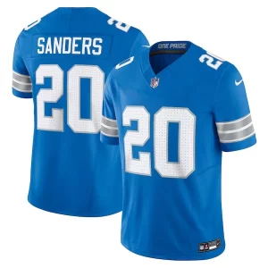 Eye - catching Outstanding Fantastic Graceful Barry Sanders Detroit Lions Nike Vapor F.U.S.E. Limited Jersey - Blue
