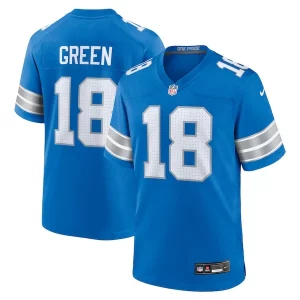 Fabulous Elegant Stylish Stunning Antoine Green Detroit Lions Nike Team Game Jersey - Blue