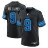 Fabulous Exquisite Fantastic Dashing Jameson Williams Detroit Lions Nike 2nd Alternate Game Jersey - Black