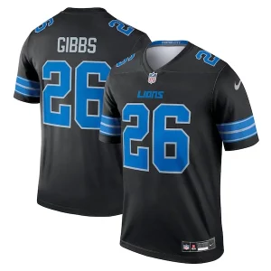 Fantastic Attractive Jahmyr Gibbs Detroit Lions Nike Legend Jersey - Black