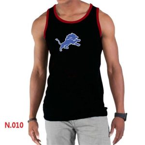 Fantastic Fabulous Premium Marvelous Men's NFL Detroit Lions Sideline Legend Authentic Logo Tank Top Black_2