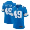 Fantastic Superb Hogan Hatten Detroit Lions Nike Game Jersey - Blue