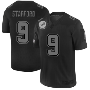 Fantastic Superb Stylish Stunning Detroit Lions #9 Matthew Stafford Men's Black 2019 Salute to Service Limited Stitched NFL Jersey