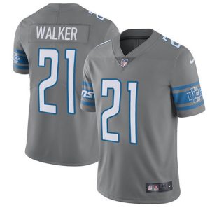Gorgeous Alluring Cool Lions #21 Tracy Walker Gray Men's Stitched NFL Limited Rush Jersey