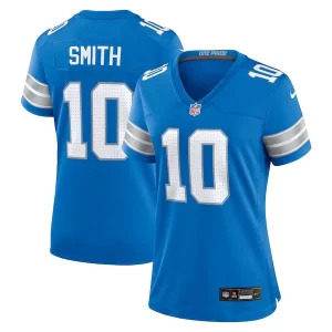 Gorgeous Trendy Impressive Outstanding Tre'Quan Smith Detroit Lions Nike Women's Game Jersey - Blue