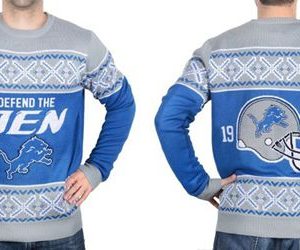 Graceful Stylish Luxurious Lions Men's Ugly Sweater