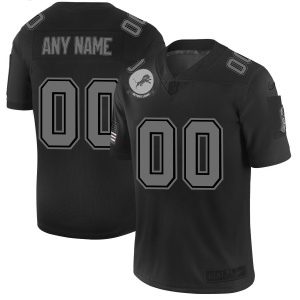 Handsome Cool Alluring Dashing Detroit Lions Custom Men's Black 2019 Salute to Service Limited Stitched NFL Jersey