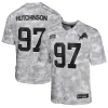 Handsome Dashing Aidan Hutchinson Detroit Lions Nike Youth 2024 Salute to Service Game Jersey - Arctic Camo