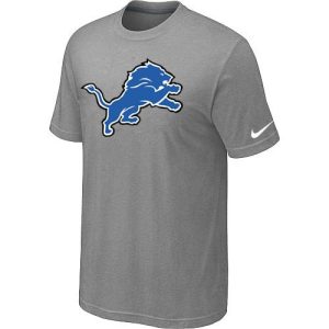 Handsome High Quality Fantastic Detroit Lions Sideline Legend Authentic Logo Dri-FIT NFL T-Shirt Light Grey