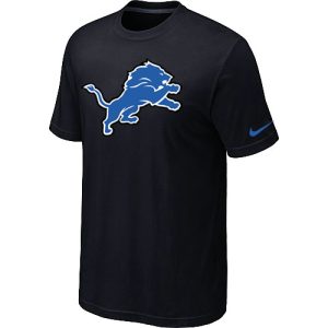 High Quality Luxurious Chic Comfortable Detroit Lions Sideline Legend Authentic Logo Dri-FIT NFL T-Shirt Black