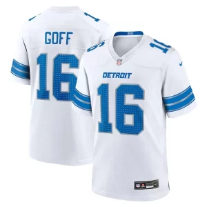 Impressive Chic Attractive Jared Goff Detroit Lions Nike Game Jersey - White