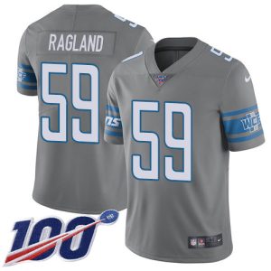 Impressive Exquisite Marvelous Modern Lions #59 Reggie Ragland Gray Men's Stitched NFL Limited Rush 100th Season Jersey
