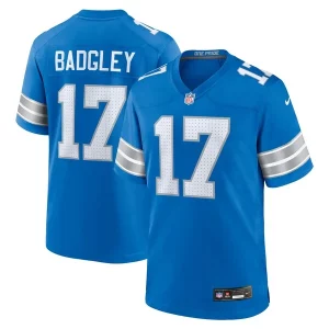 Impressive Marvelous Michael Badgley Detroit Lions Nike Team Game Jersey - Blue