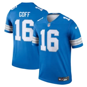 Luxurious Alluring Marvelous Modern Jared Goff Detroit Lions Nike Legend Jersey - Blue
