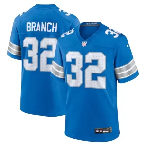 Luxurious Attractive Sleek Unique Brian Branch Detroit Lions Nike Game Jersey - Blue