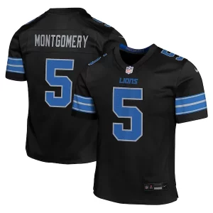 Luxurious Exquisite Attractive David Montgomery Detroit Lions Nike Youth Alternate Player Game Jersey - Black