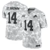 Marvelous Fabulous Amon-Ra St. Brown Detroit Lions Nike 2024 Salute to Service Limited Jersey - Arctic Camo