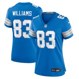 Marvelous Impressive Sleek Isaiah Williams Detroit Lions Nike Women's Game Jersey - Blue