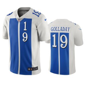 Marvelous Premium Detroit Lions #19 Kenny Golladay White Blue Vapor Limited City Edition NFL Jersey