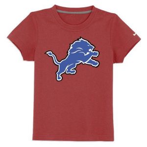 Modern Classic Eye - catching Graceful Detroit Lions Sideline Legend Authentic Logo Youth T-Shirt Red