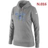 Modern Exclusive Gorgeous Women's Detroit Lions Heart & Soul Pullover Hoodie Light Grey
