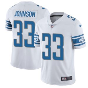 Modern High Quality Marvelous Cool Lions #33 Kerryon Johnson White Youth Stitched NFL Vapor Untouchable Limited Jersey
